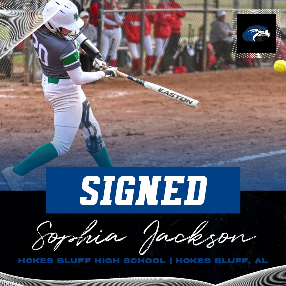 Welcome to The Hill, Sophia! 💙 #FlyHawks
