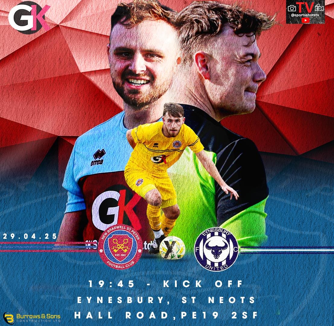 NewBradwellSPFC's tweet photo. Back on the road tomorrow for a huge game againts current 3rd placed side @eynesburyutd

A tough games awaits the Petes, boys will have to be at their absolute best in order to get 3 points from this game! 

Make sure you come down and support the lads! https://t.co/OZSJdHYlMB