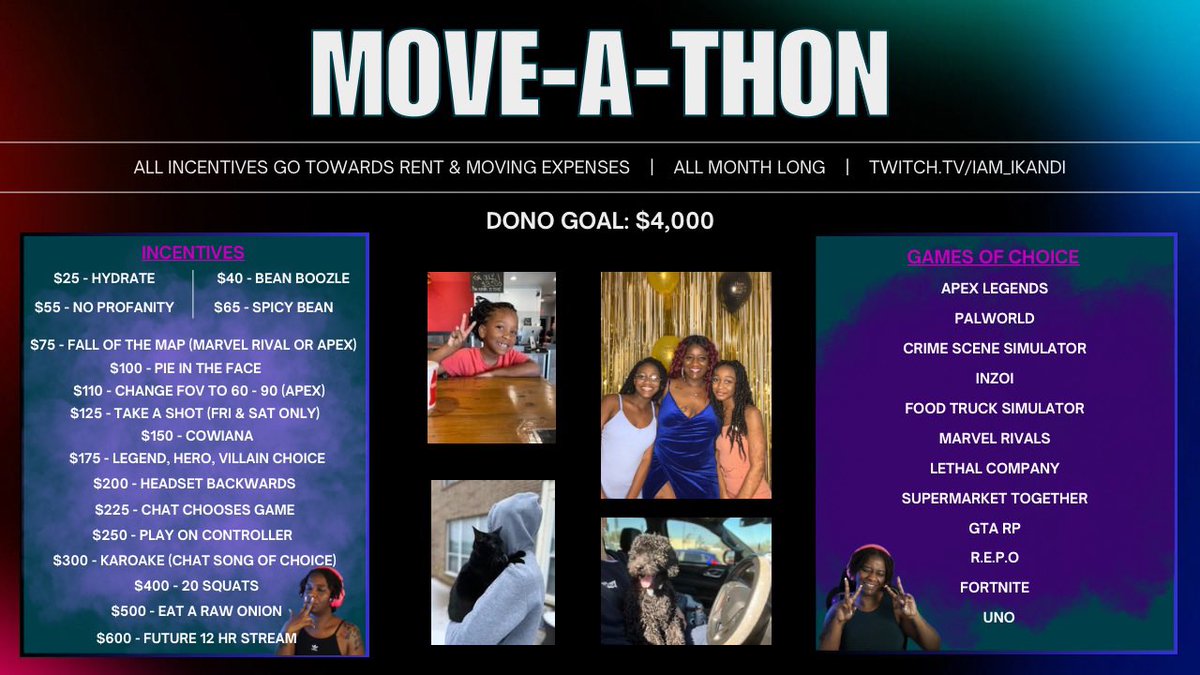 Live now about to check out South of Midnight for the first time also I’m 298 subs away from hitting 1k this month so pull up on ya girl move-a-thon still going on <a href="/KaiCenat/">Kai Cenat</a> if you still blessing people this single mother of 3 could use it 🙏🏾🫶🏾