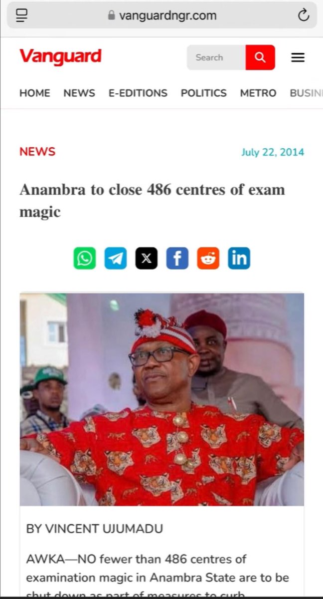 renoomokri's tweet image. The Secret To Peter Obi's So-called 'Success' In Raising Anambra's WAEC Scores! 

#TableShaker