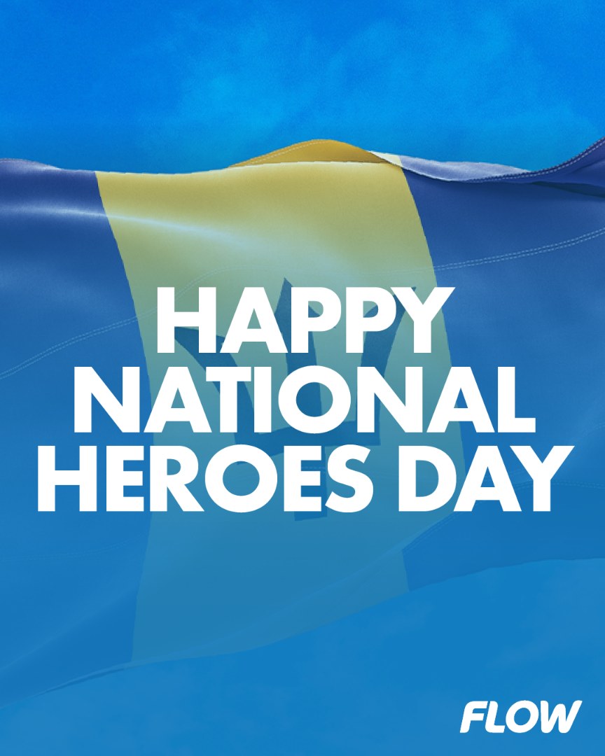 Every generation has its heroes — those who dare to lead, to serve, and to dream.
Today, we honor their legacy and the future they inspire.
Happy Heroes Day, Barbados.
#flowbarbados #NationalHeroesDay