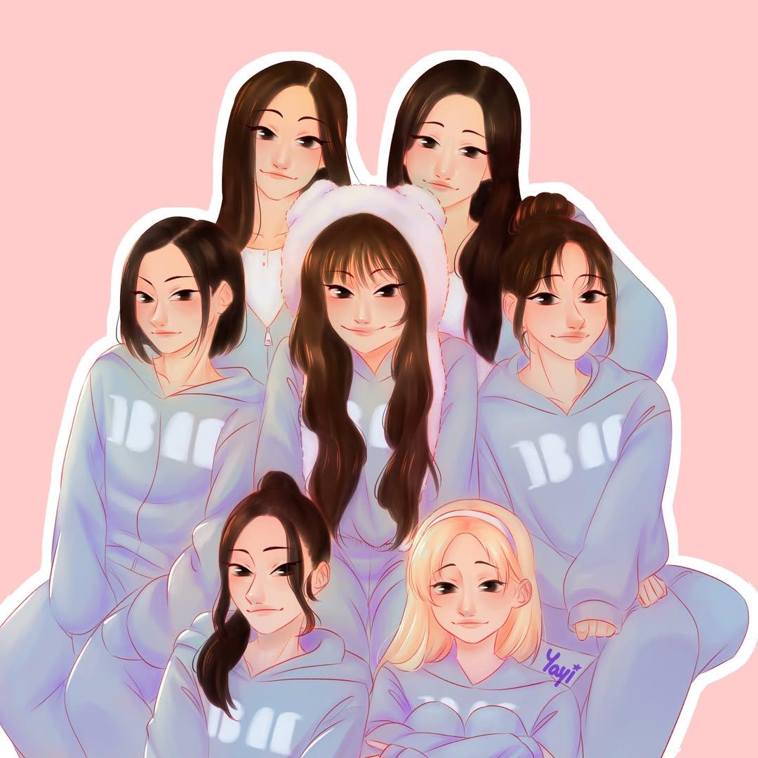 TheBasementOfY1's tweet image. ~♡ BABYMONSTER
@YGBABYMONSTER_ 

#BABYMONSTER #YG #KPOP #BABYMONSTERFANART #FANART