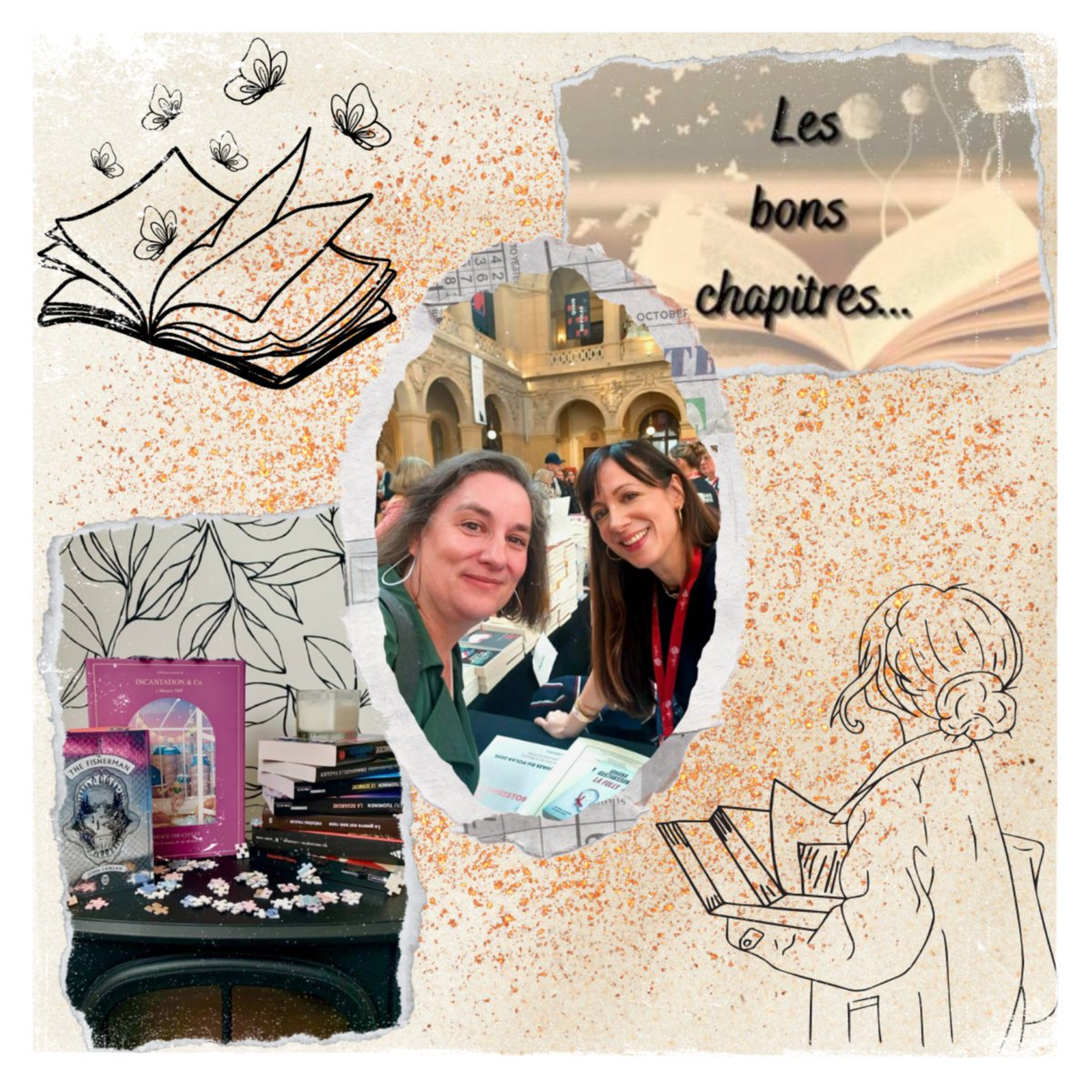 • LES BONS CHAPITRES - INTERVIEW • 

Coucou mes Bookinautes adorés ! Laissez-moi vous présenter Audrey, lectrice passionnée qui contribue chaque mois à vous offrir avec moi une Gazette du Lecteur de toute beauté !

Retrouvez l'interview ici : deslivresetmoi7.fr/2025/04/les-bo… 😘