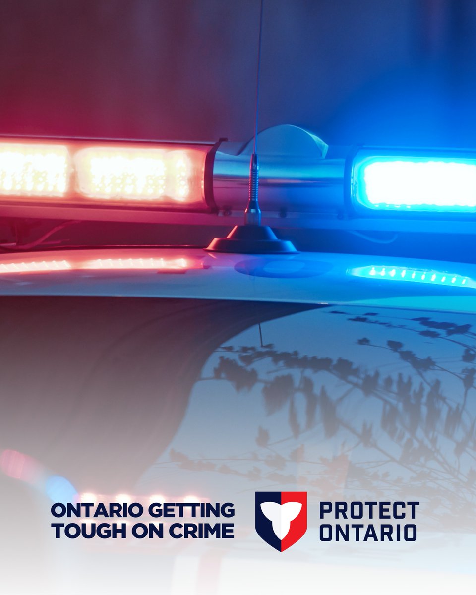 Our government is strengthening the court’s ability to deal with serious crimes by:

☑️Streamlining the judicial selection process
☑️Allocating additional judges to the Ontario Court of Justice
☑️Creating dedicated prosecution teams

Learn more: news.ontario.ca/en/release/100…