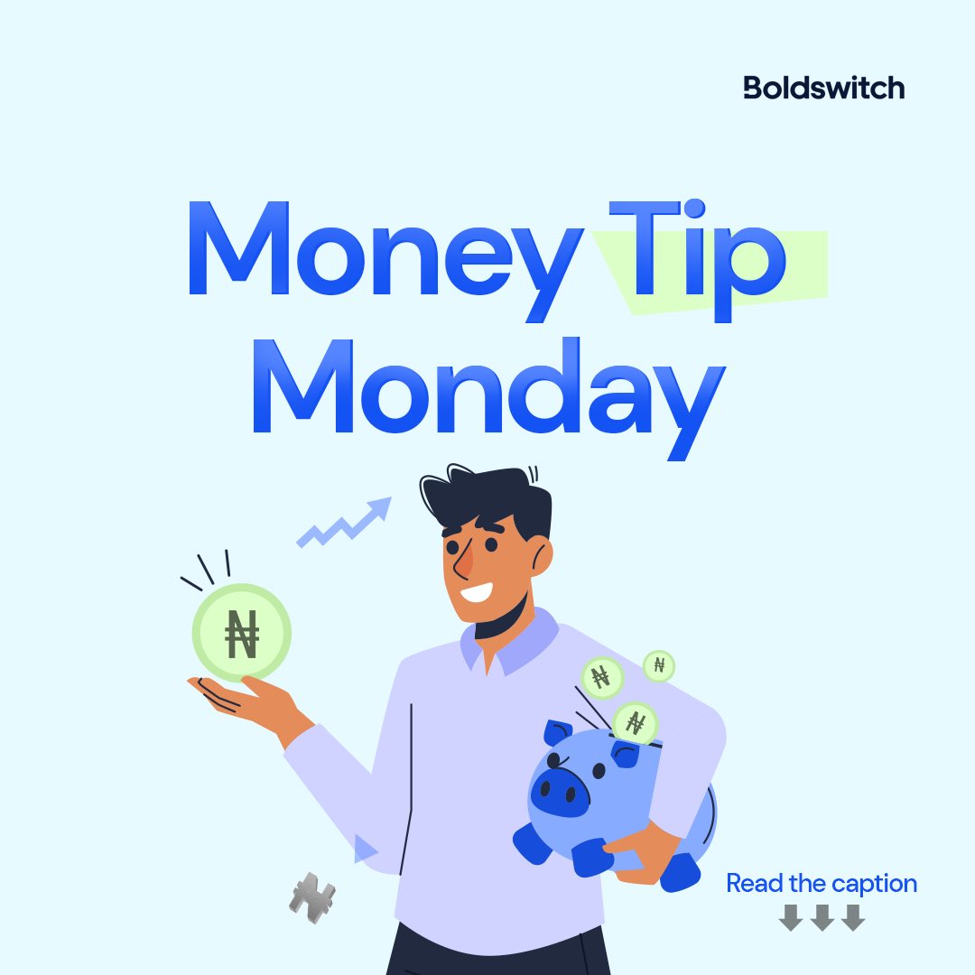 boldapp_ng's tweet image. 💡 Start your week smart!

 Did you know automating your savings can grow your account effortlessly?
 Set it. Forget it. Watch it grow. 🌱

 #moneymoves #fintechtips #boldswitch #savesmart