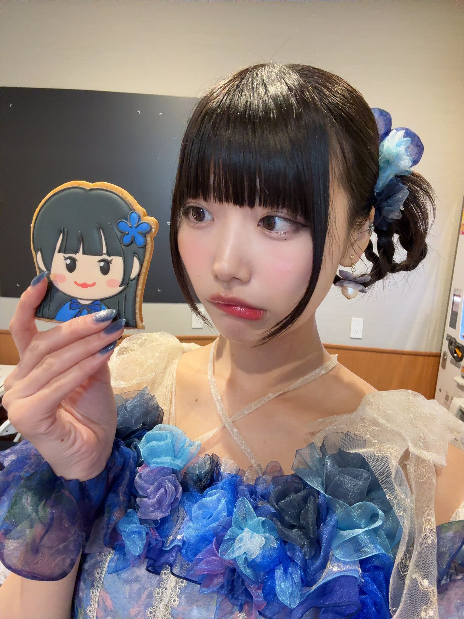 すいすてSWEET BLOOM 奥田彩友 直筆サインタオル すいすてSWEET BLOOM