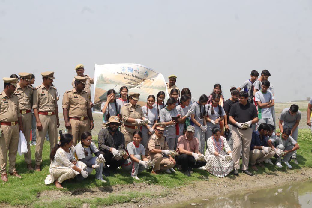 understand the future implications for making this project successful. This project is being implemented under the guidance of PCCF HoFF, UP, Mr Sunil Chaudhary, PCCF (Wildlife) Ms Anuradha Vemuri and CCF (Western) Mr NK Janoo and (5/6)