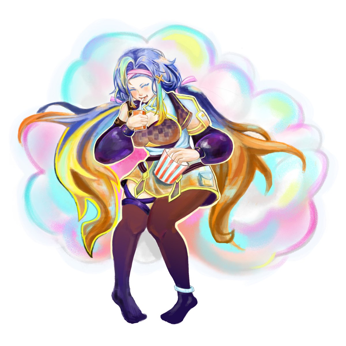 Fanart OC của sốp Dyi Hil trên Facebook🥰