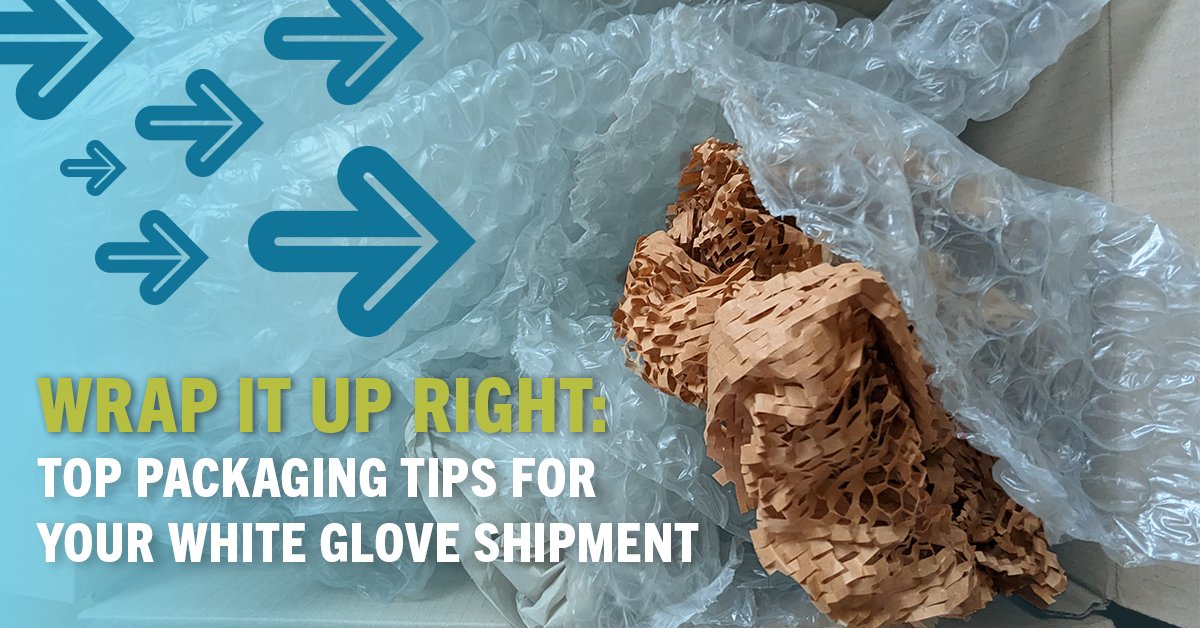 High-value and fragile freight often needs more care than standard delivery📦. Whether it's being brought to a specific spot in the warehouse, delivered to a small retail storefront, or requires unpacking and assembly, #whitegloveshipping ensures your items are handled with the