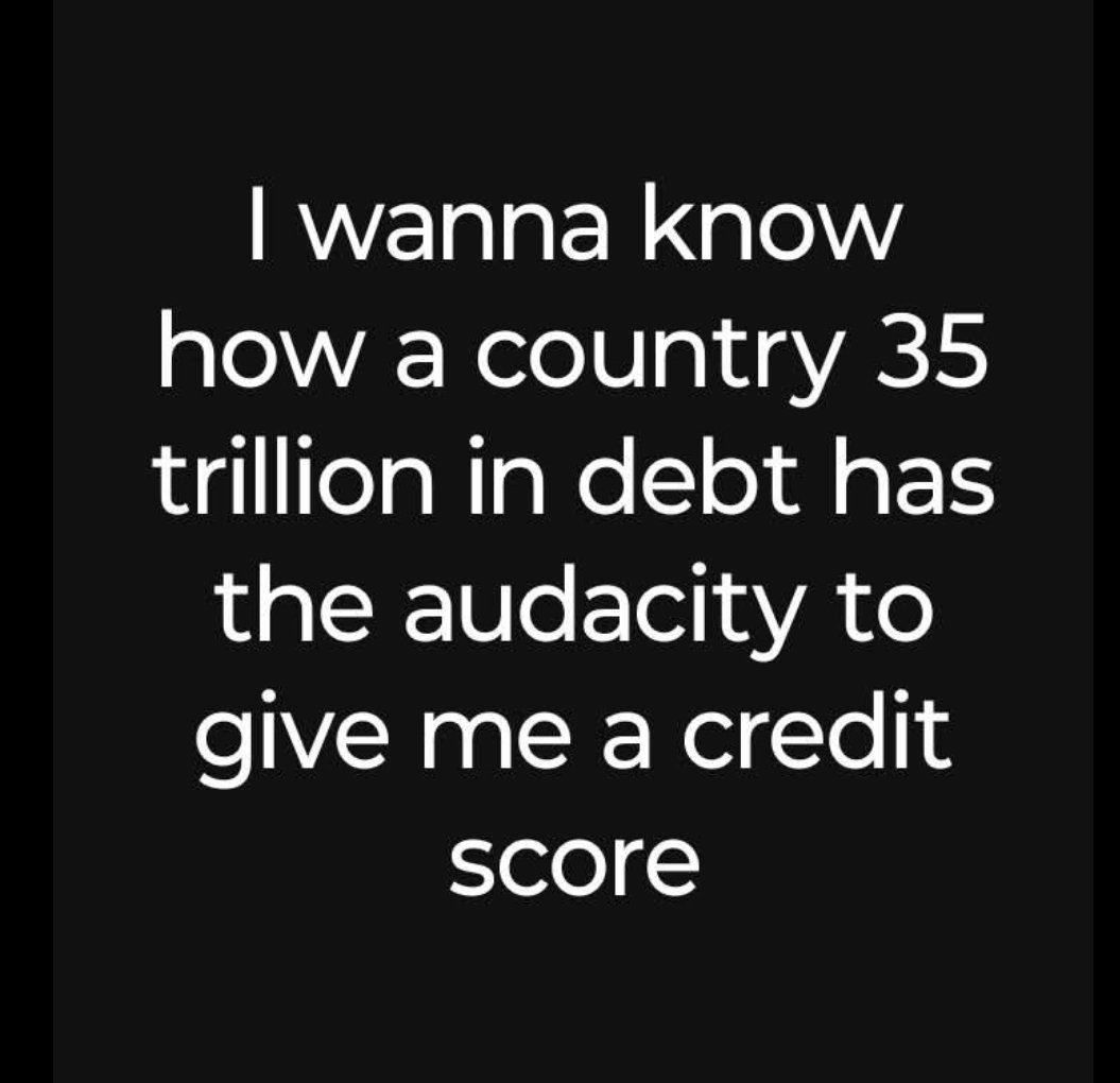 I am tired of how credit scores are managed and manipulated. How in heck does my social media affect it? Can someone explain liberal logic to me, please? 
#mondaythoughts