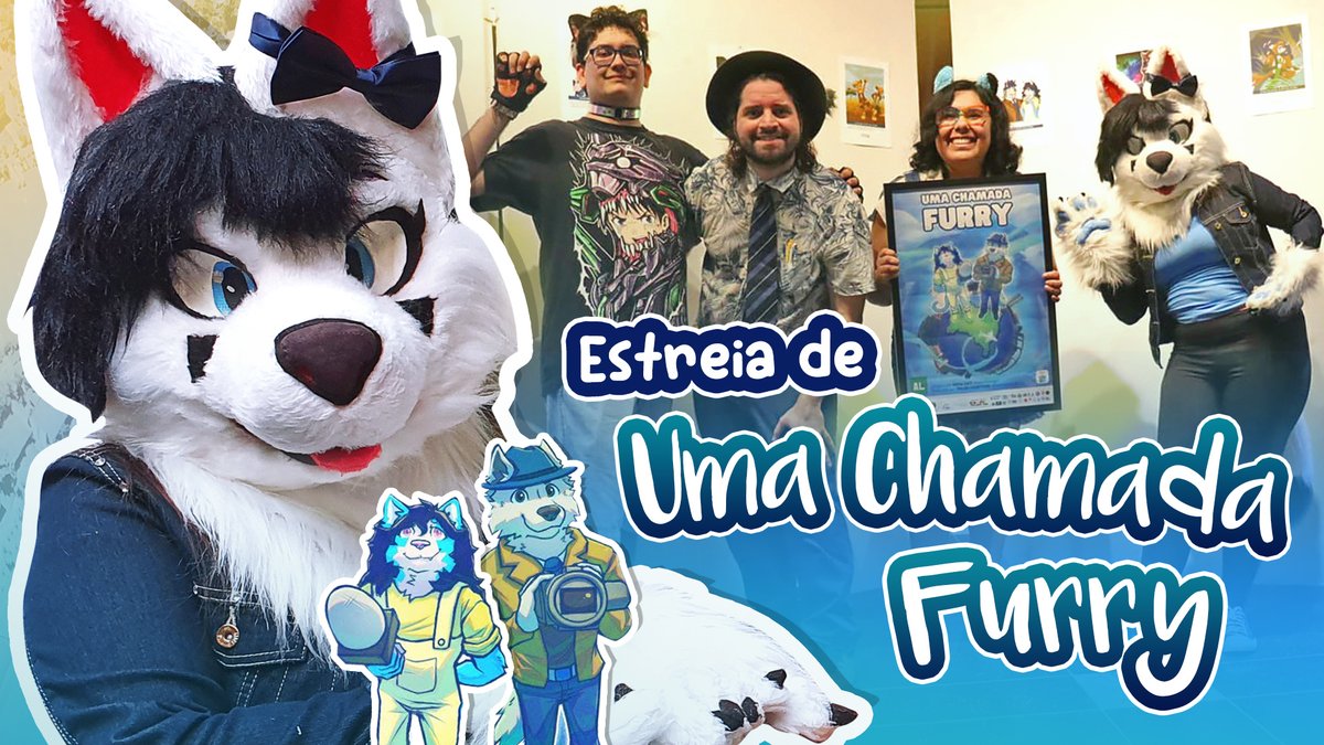 Tem vídeo também! Venha ver como foi a estreia de Uma Chamada Furry! 💙

Clique aqui ➡️ youtu.be/d13GtDV_O8o?si…