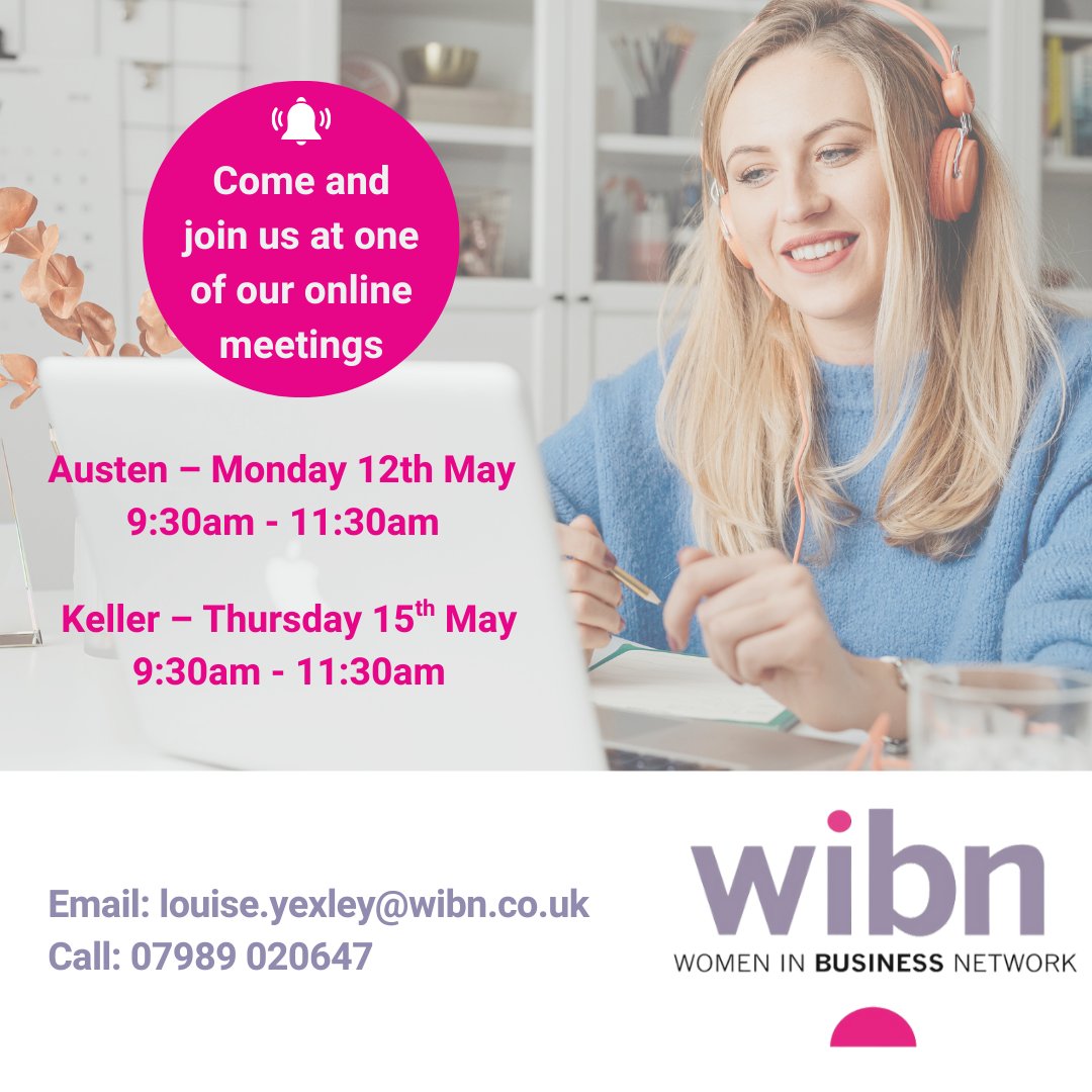 WIBN_Beds_Herts's tweet image. Are you looking for a way to network without geographical limits? Our online groups meet every month to build valuable business relationships, generate referrals, create collaborations &amp;amp; provide mutual support. 

Contact Louise to book your spot 

#onlinenetworking #wibn