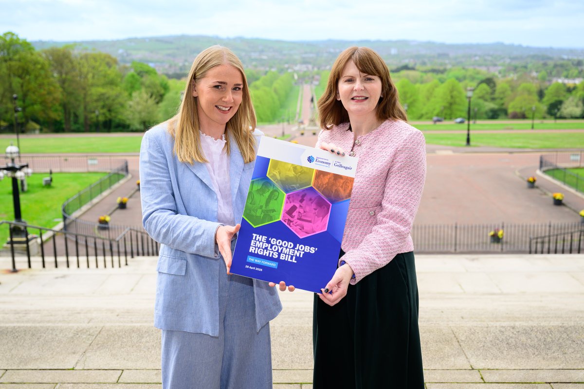 Economy NI (@economy_ni) on Twitter photo Economy Minister Dr <a href="/CArchibald_SF/">Caoimhe Archibald MLA</a> has today launched plans for a major upgrade of employment law as part of her Good Jobs agenda
➡️Read more:
economy-ni.gov.uk/news/minister-… Economy Minister Dr <a href="/CArchibald_SF/">Caoimhe Archibald MLA</a> has today launched plans for a major upgrade of employment law as part of her Good Jobs agenda
➡️Read more:
economy-ni.gov.uk/news/minister-…