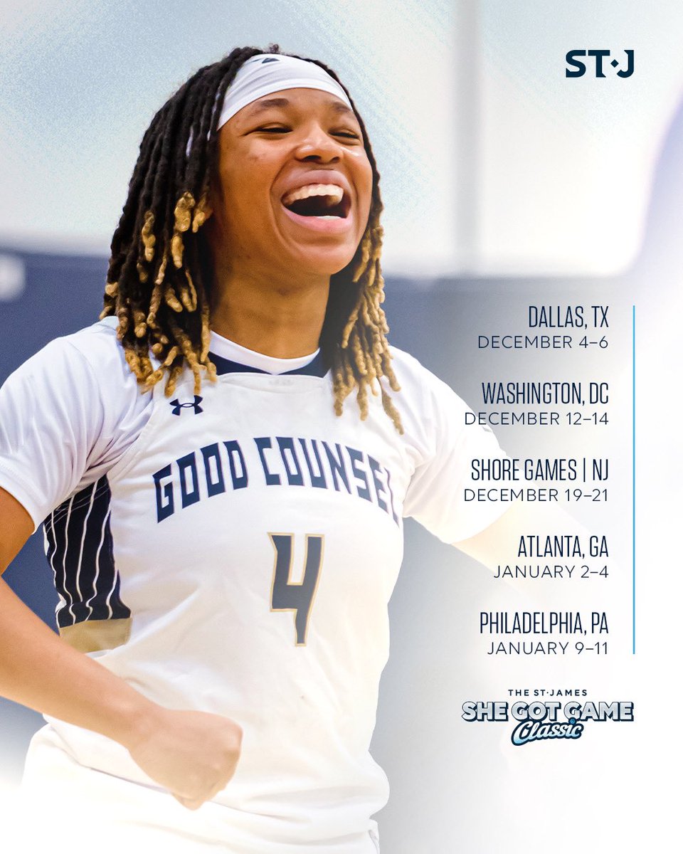 She Got Game Classic (@shegotgame7) on Twitter photo LET’S GO, SHE GOT GAME CLASSIC!
Register 👇
shegotgameclassic.com LET’S GO, SHE GOT GAME CLASSIC!
Register 👇
shegotgameclassic.com