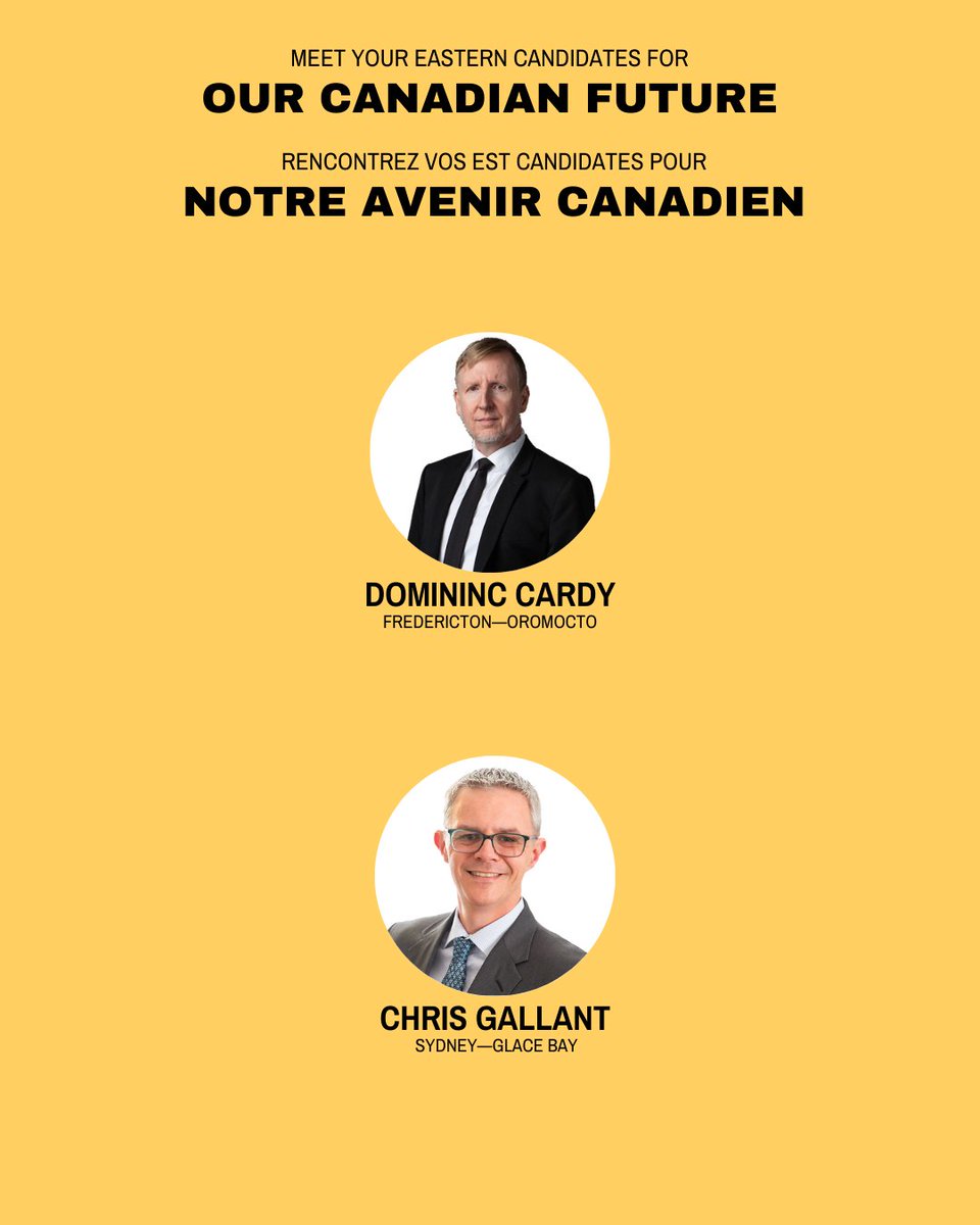 cdnfutureparty's tweet image. Election Day! A reminder of who's running and where!