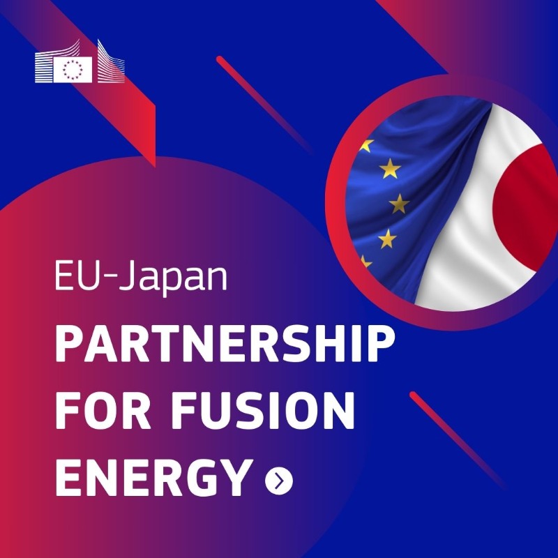 Energy4Europe's tweet photo. Since 2007, the EU and Japan have worked closely together to advance the development of #FusionEnergy.
As likeminded partners, we're united by a shared commitment to a cleaner, more sustainable energy future 🌍
Fusion In Focus ➡️ https://t.co/wdsMxckHG7
#BroaderApproach