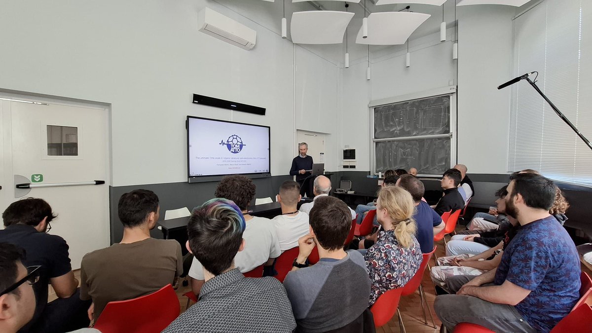 tomATTOsecond's tweet image. The @tomATTOsecond Consortium has gathered in Milano @dfis_polimi @polimi. Great to see each other in 3D! #networking #inperson

TOMATTO aims to capture #ultrafast electron dynamics to enhance solar energy conversion efficiency.
🍅 tomatto.eu

@ERC_research #EUfunded