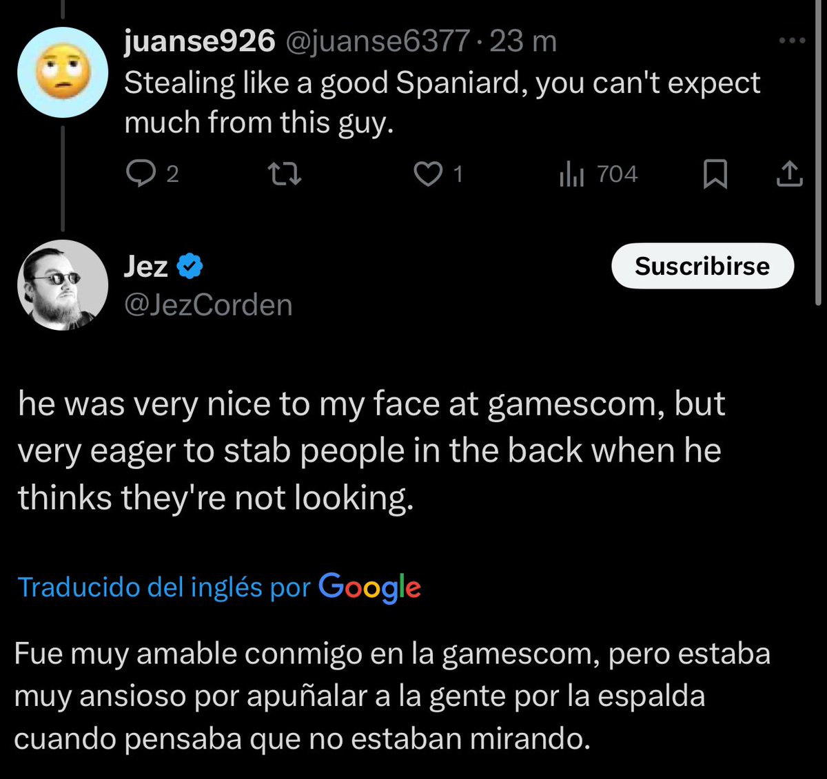 AllConsoleFan's tweet photo. ‼️RIDICULO MUNDIAL‼️

Jez Corden de Windows Central vuelve a desenmascarar a Extasis acusándolo de seguir robando información y haciéndola pasar como exclusiva y propia. 

Recordemos como Semons se tuvo que alejar de Extasis por estos mismos problemas. https://t.co/I69Uy3cY5z