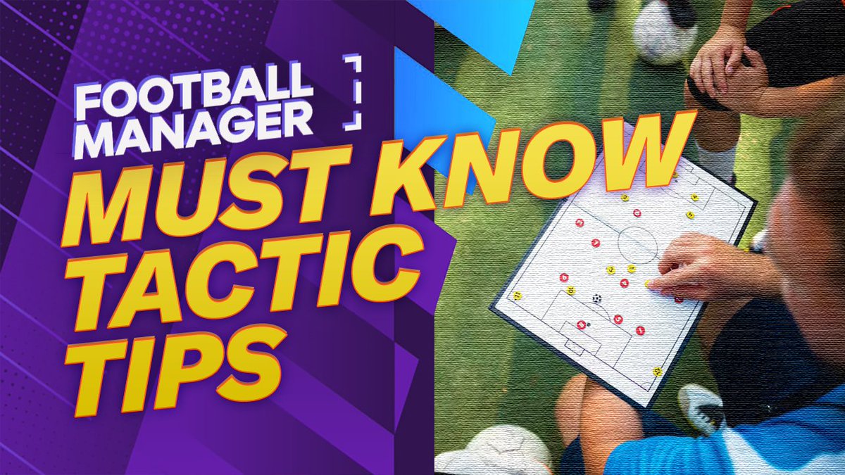fmscout's tweet image. You MUST use these tactic tips in FM24! 🤩🔥
@JakeCooperFM looks at 5 tactic tricks that can help you win more matches in #FootballManager and give you the best chance of success! 🙌🚀
Are you doing ALL of these? 👀🤞🏻
youtube.com/watch?v=X00P4d…