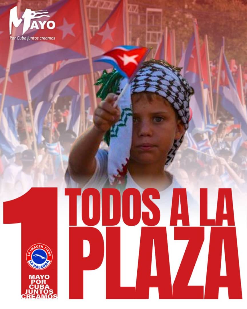 #CubaVencerá #1Mayo
<a href="/DPELasTunas/">Educación Provincial Las Tunas</a> <a href="/CubaMined/">MINED</a> <a href="/LorenzoOsbel/">Osbel Lorenzo</a>