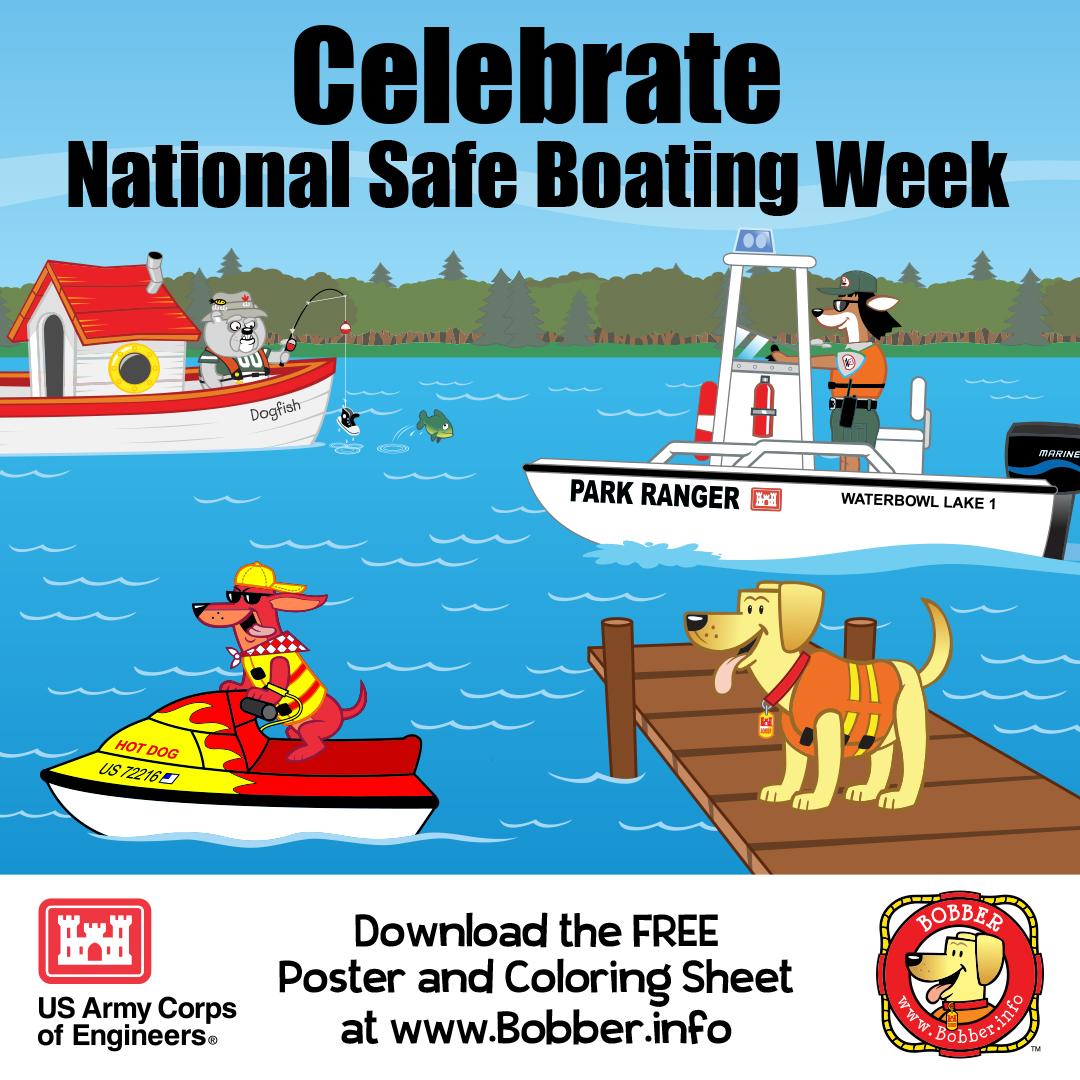 USACEHQ's tweet image. Help ensure that you have a great National Safe Boating Week, May 17-23, 2025, by wearing a life jacket! You never know when an unexpected fall overboard could change your life and the lives of those who love you. #safeboatingweek #PleaseWearIt #LifeJacketsWornNobodyMourns