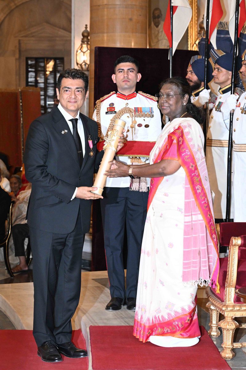 Antony Bhagyaraj (@antonybhagyaraj) on Twitter photo Pride of India
Pride of TamilNadu
Pride of fans
Pride of his family
THE ICON #PadmabhushanAjithKumar
#PadmaAwards2025 <a href="/Akracingoffl/">Ajithkumar Racing</a> <a href="/SureshChandraa/">Suresh Chandra</a> Pride of India
Pride of TamilNadu
Pride of fans
Pride of his family
THE ICON #PadmabhushanAjithKumar
#PadmaAwards2025 <a href="/Akracingoffl/">Ajithkumar Racing</a> <a href="/SureshChandraa/">Suresh Chandra</a>