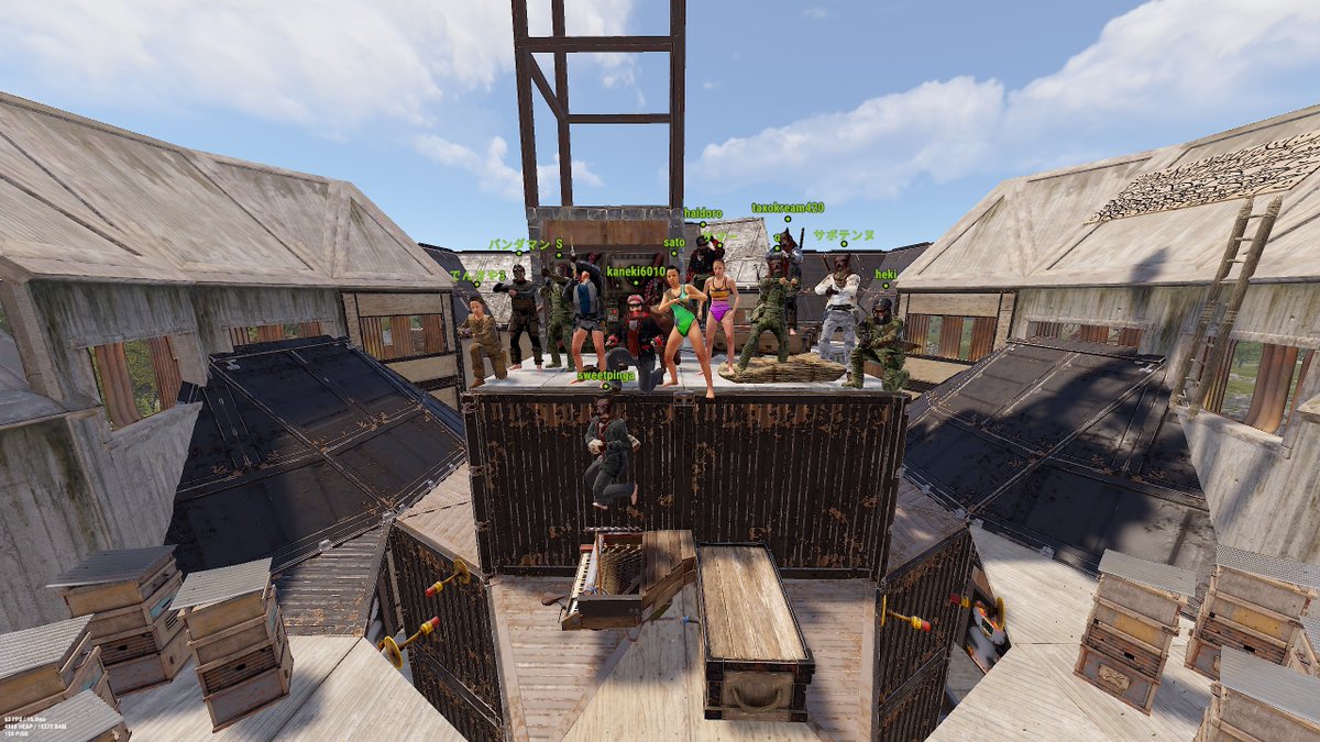 最高だったぜ！！！参加者のおかげ！！！
RUST最高！！！！