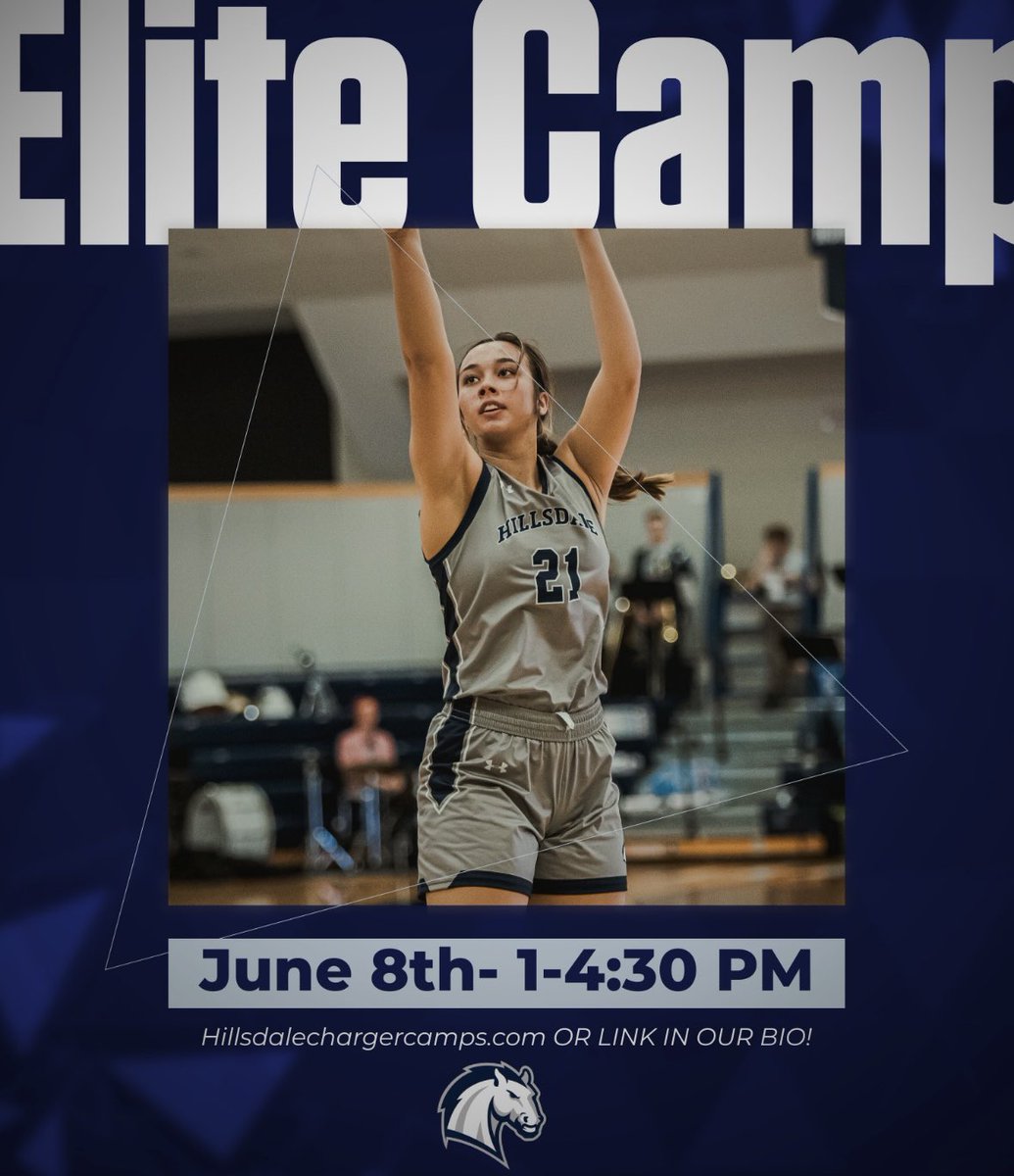 ChargersWBB's tweet photo. 🚨Camps Are Back🚨

REGISTER TODAY!! Link in our Bio!! 

🏀Elite Camp-Sunday June 8th
🏀Team Camp-Mon &amp; Tues June 9th &amp; 10th
🏀Youth Camp-Wed-Fri 8:30am-12pm

Questions About Elite or Youth Camp:
amcneil@hillsdale.edu

Questions about Team Camp:
bbrennan@hillsdale.edu https://t.co/SpfCXnu6fY