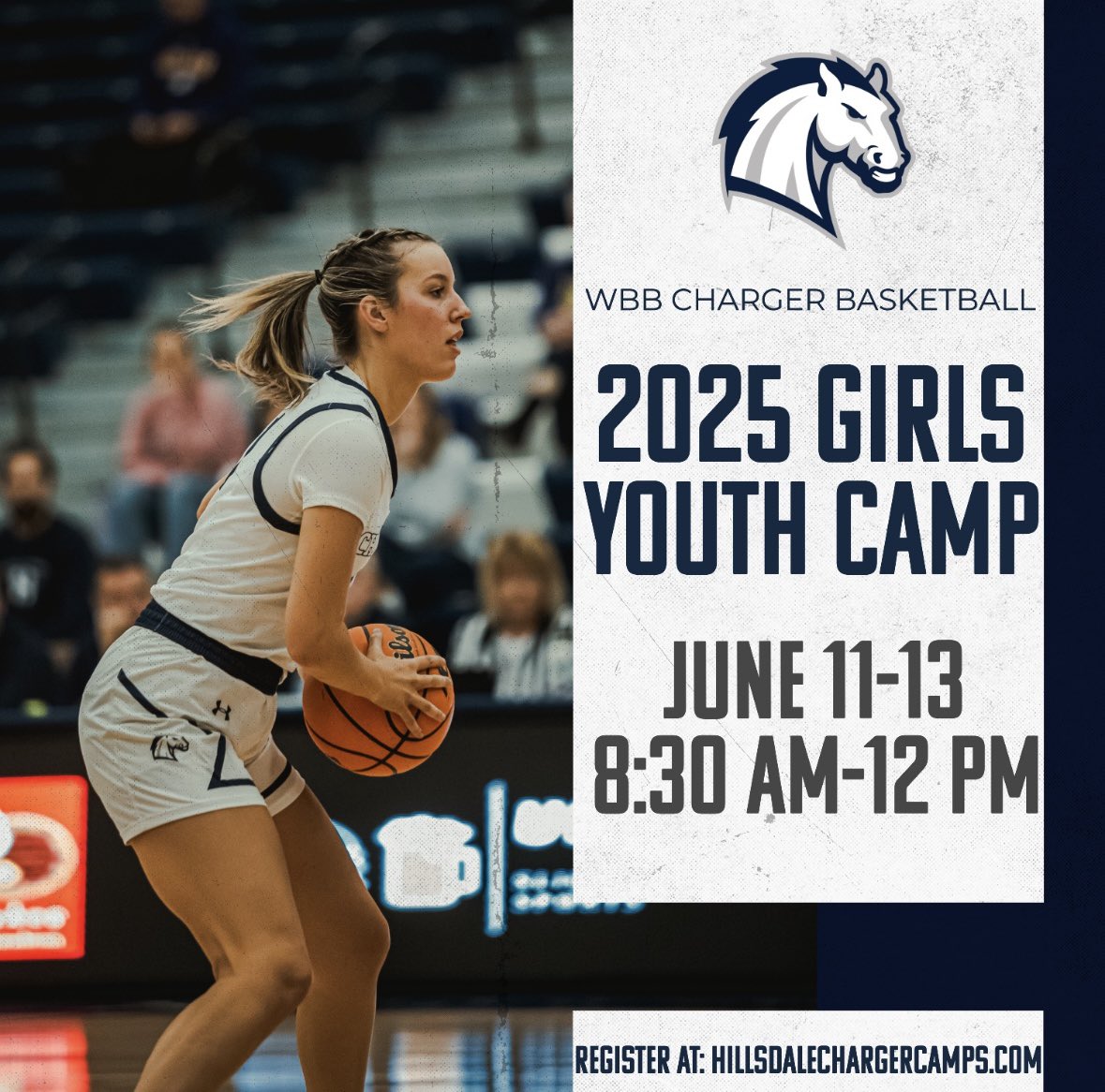 🚨Camps Are Back🚨

REGISTER TODAY!! Link in our Bio!! 

🏀Elite Camp-Sunday June 8th
🏀Team Camp-Mon &amp; Tues June 9th &amp; 10th
🏀Youth Camp-Wed-Fri 8:30am-12pm

Questions About Elite or Youth Camp:
amcneil@hillsdale.edu

Questions about Team Camp:
bbrennan@hillsdale.edu