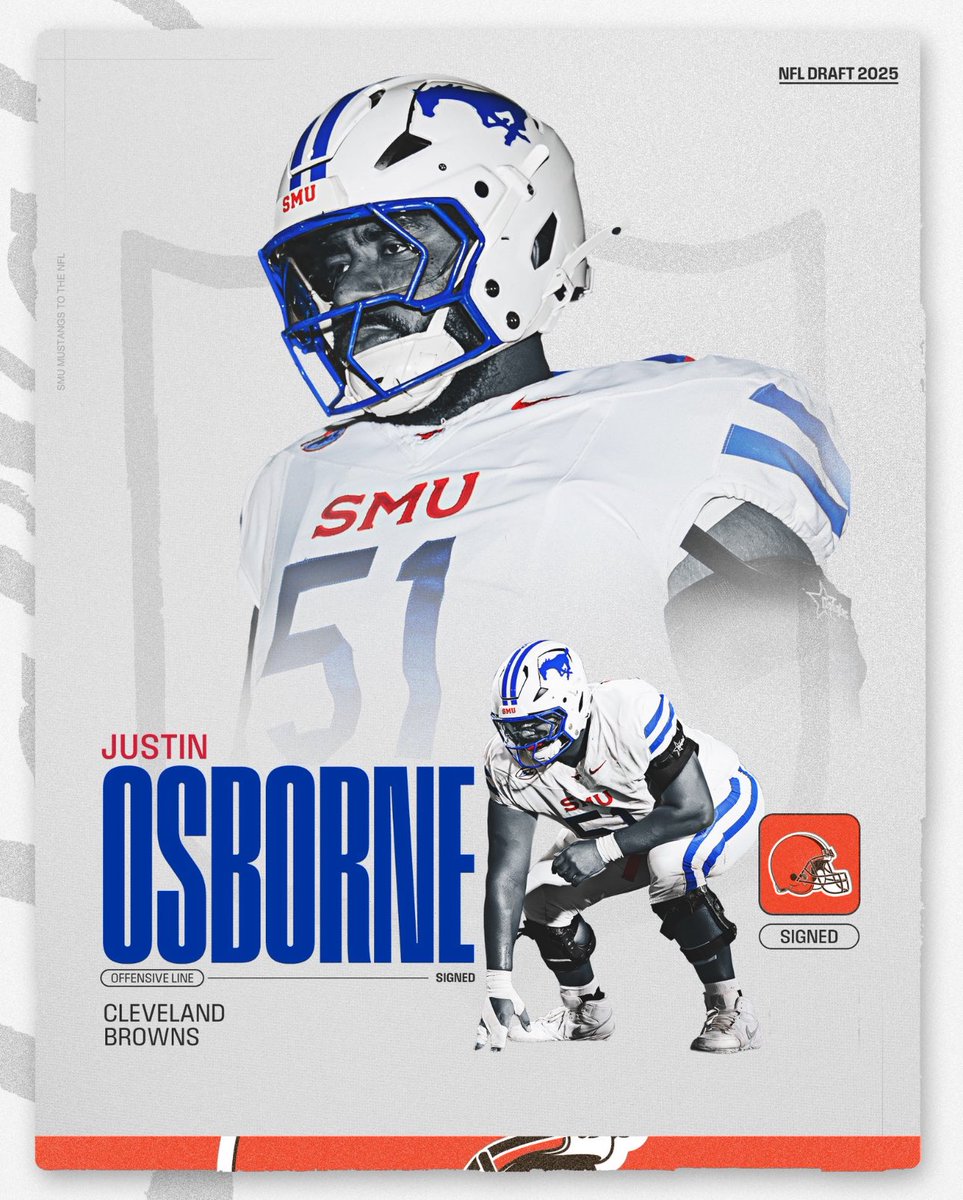 Marcus Football (@marcusfootball) on Twitter photo Congratulations to <a href="/osborne_justin1/">Justin Osborne</a> on signing with the Cleveland Browns! We are excited for your journey ahead and wish you the absolute best! Congratulations to <a href="/osborne_justin1/">Justin Osborne</a> on signing with the Cleveland Browns! We are excited for your journey ahead and wish you the absolute best!
