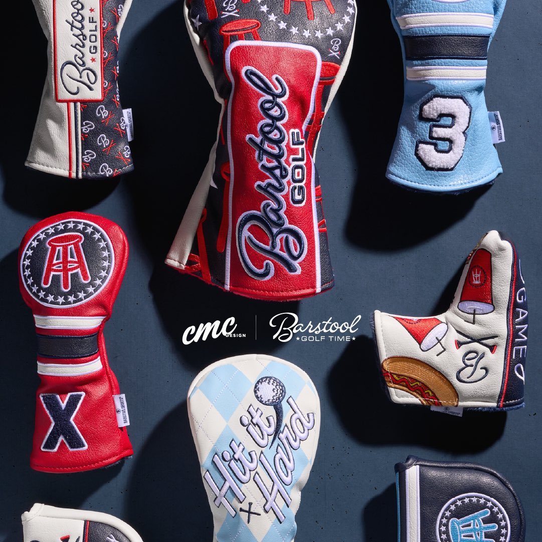 stoolgolftime's tweet image. ⛳️ HEADCOVER SET GIVEAWAY ⛳️
Enter to win a set of FOUR Barstool Golf x CMC Design head covers of your choice. All you have to do is:
-Like this post
-Retweet
-Follow @StoolGolfTime & @ForePlayPod
FIVE winners will be chosen on Thursday, May 1st. Good luck!