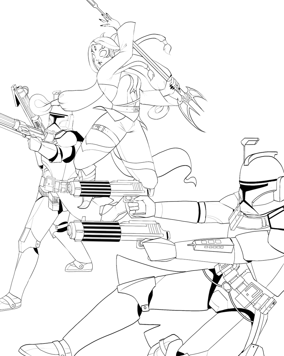 casta_wolf's tweet photo. Drawing for myself to preserve my mental state✋ I I drew clones for the first time ever, so I can now draw Fordo and Lu’Xe💅
#starwars #starwarsclone #theclonewars #starwarsoc #ocxclone #starwarsfanart #starwarsdesign #starwars20thanniversary #starwarsfordo https://t.co/DgfQa5QKyz