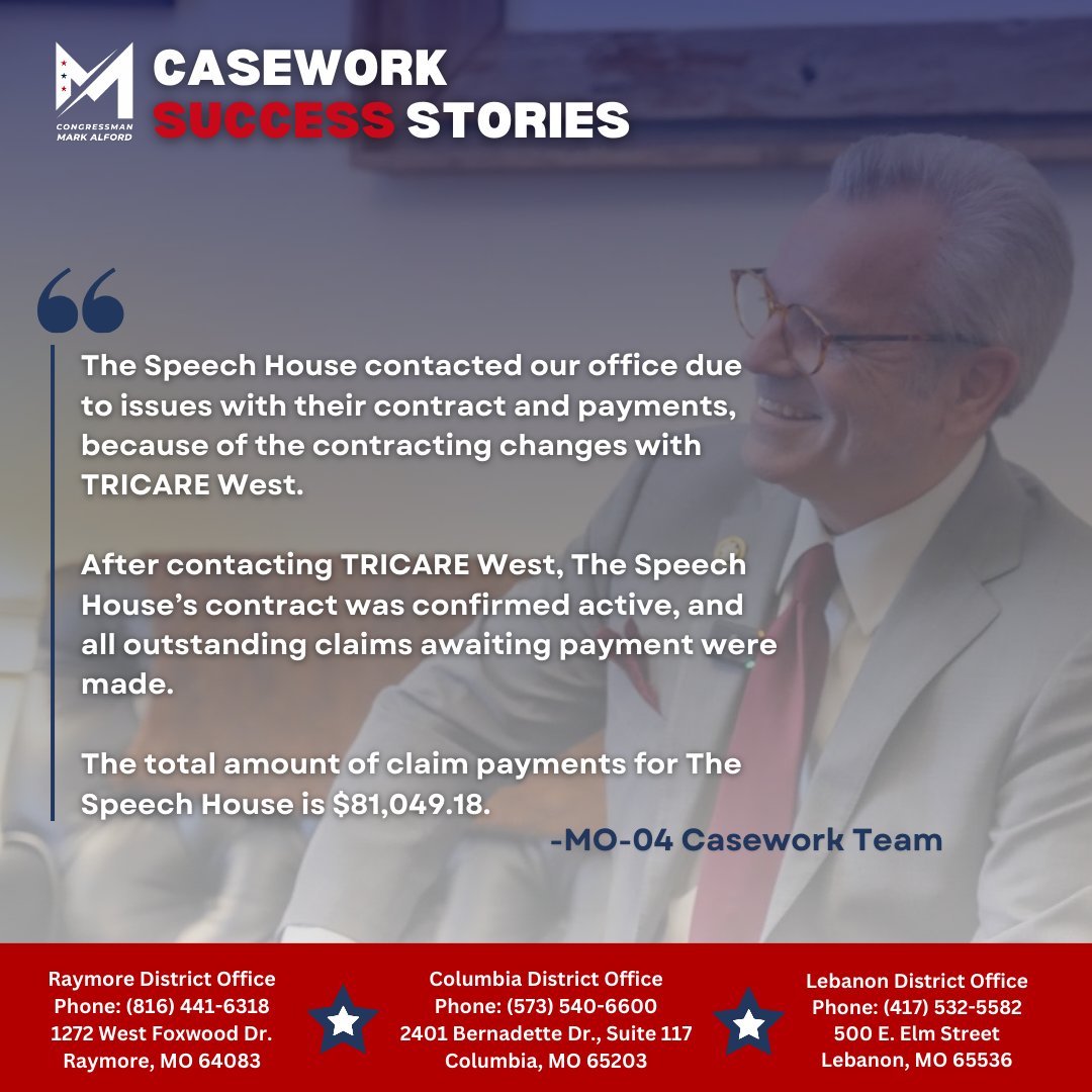 RepMarkAlford's tweet image. Have a problem with a federal agency? We're here to help. Visit Alford.House.Gov &amp;amp; contact our office today!
 
#WorkingForYou
