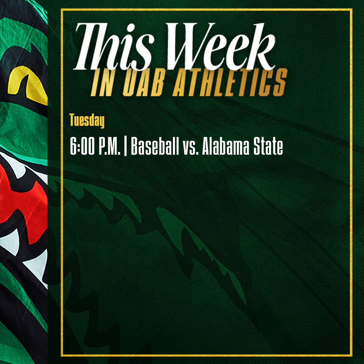 UAB Athletics (@uab_athletics) on Twitter photo โพ๏ธ <a href="/UAB_Baseball/">UAB Baseball</a> is back at Young Memorial Field! Donโt miss out on $2 Tuesdays โ grab your tickets at the gate for just $2!๐ฅ๐
๐๏ธ uabsports.com/tickets | #WinAsOne โพ๏ธ <a href="/UAB_Baseball/">UAB Baseball</a> is back at Young Memorial Field! Donโt miss out on $2 Tuesdays โ grab your tickets at the gate for just $2!๐ฅ๐
๐๏ธ uabsports.com/tickets | #WinAsOne