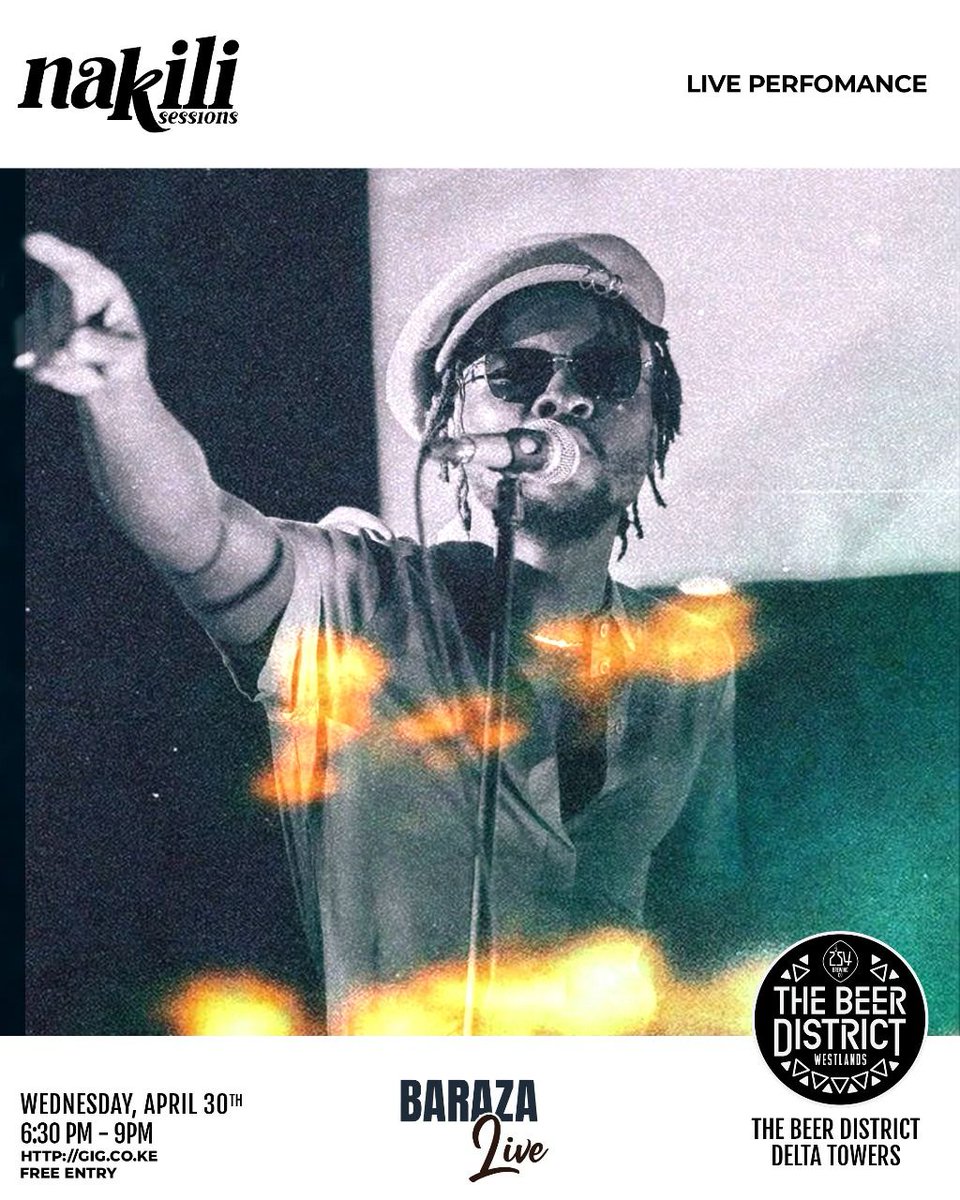 This Wednesday at Nakili. I have an amazing set lined up. See you there!
#JustaKenyanBoy #Dumba #Barazalawaziii
