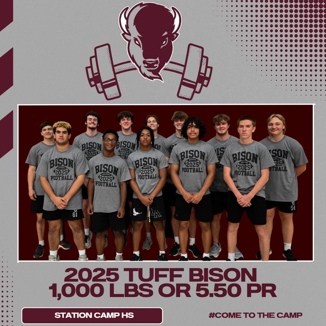 Station Camp Football (@scbisonfootball) on Twitter photo These Individuals made our yearly spring Weight Room Marks! <a href="/arejayhollis/">RJ Hollis</a> <a href="/SCCoachB/">CoachBain</a> <a href="/CoachJNeal/">Jarod Neal</a> <a href="/bat_ma5511/">Caleb_bain</a> <a href="/BoBeasley15/">Bobby Beasley II</a> <a href="/arejayhollis/">RJ Hollis</a> <a href="/SCcoachStephens/">Kevin Stephens</a> <a href="/dmmanning48/">Dajuan Manning</a> @CoachCrashOut <a href="/sports_bk/">Blaine Kellar</a> <a href="/Coach_LaFleur81/">Coach LaFleur</a> These Individuals made our yearly spring Weight Room Marks! <a href="/arejayhollis/">RJ Hollis</a> <a href="/SCCoachB/">CoachBain</a> <a href="/CoachJNeal/">Jarod Neal</a> <a href="/bat_ma5511/">Caleb_bain</a> <a href="/BoBeasley15/">Bobby Beasley II</a> <a href="/arejayhollis/">RJ Hollis</a> <a href="/SCcoachStephens/">Kevin Stephens</a> <a href="/dmmanning48/">Dajuan Manning</a> @CoachCrashOut <a href="/sports_bk/">Blaine Kellar</a> <a href="/Coach_LaFleur81/">Coach LaFleur</a>