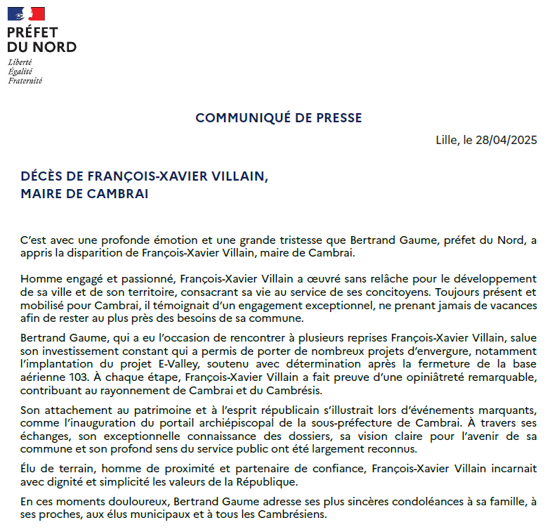 Image de Préfecture de la région Hauts-de-France et du Nord