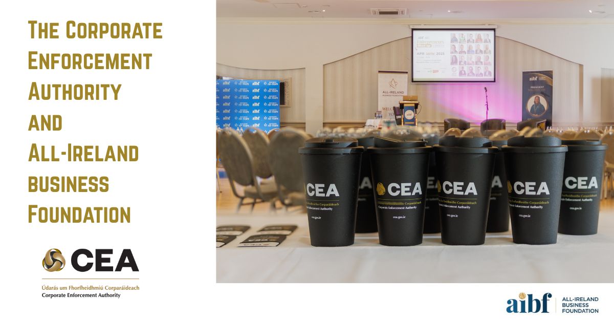 Corporate Enforcement Authority (@cea_ireland) on Twitter photo Congratulations to the <a href="/aibfallstars/">All-Ireland Business Foundation</a> for hosting the successful Entrepreneur Meet-Up event in Limerick last Friday. We are delighted to provide guidance to new company directors, members and shareholders about their duties and responsibilities #CEAadvocacy Congratulations to the <a href="/aibfallstars/">All-Ireland Business Foundation</a> for hosting the successful Entrepreneur Meet-Up event in Limerick last Friday. We are delighted to provide guidance to new company directors, members and shareholders about their duties and responsibilities #CEAadvocacy