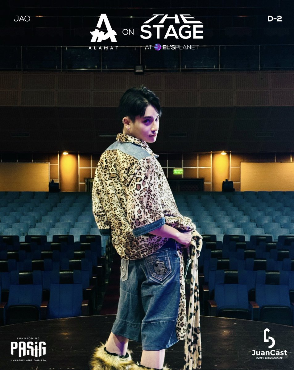 Just 2 days left ’til <a href="/Official_ALAMAT/">ALAMAT ᜀᜎᜋᜆ᜔ 🇵🇭</a>'s JAO brings intensity, and heart on very frame, every beat.
Don’t miss this~!

Shot at Tanghalang Pasigueno and brought to you by <a href="/NotJuanCastPH/">JuanCast Philippines</a>! 🇵🇭

#JAO #ALAMATonTHESTAGEatEP #ELsPlanet #ALAMAT #PPOP #PPOPRise