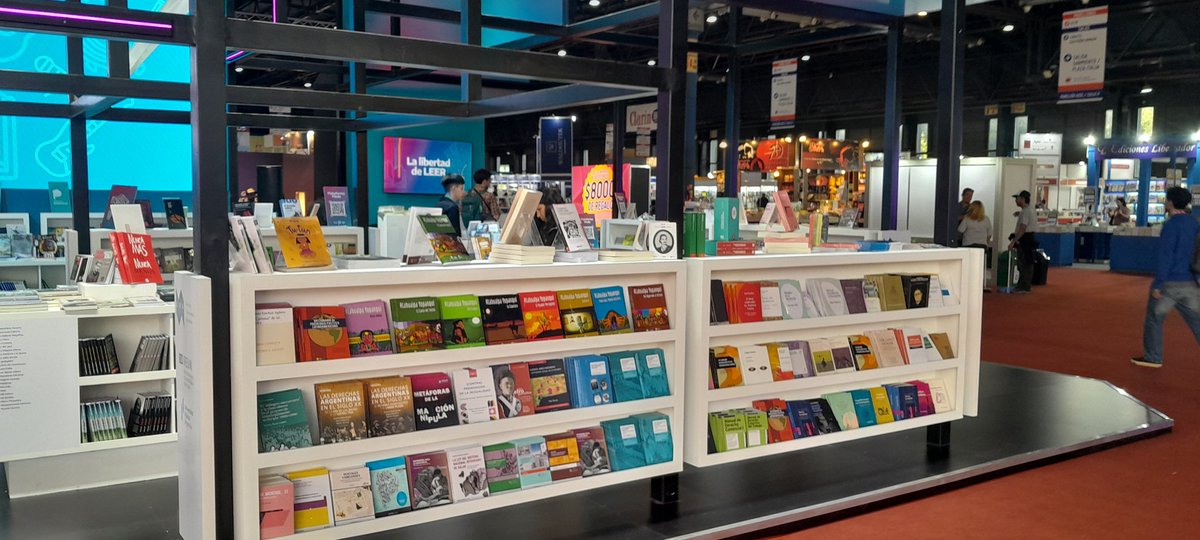 Durante toda la <a href="/ferialibro/">Feria del Libro</a> podés encontrar nuestros títulos en el stand del Instituto Cultural de la Provincia de Buenos Aires. Estamos en el Pabellón Azul Stand N°602.
Acércate 6 llévate el que más te gusta!!!
Gracias <a href="/fsaintout/">Florencia Saintout</a> y equipo por el espacio!!