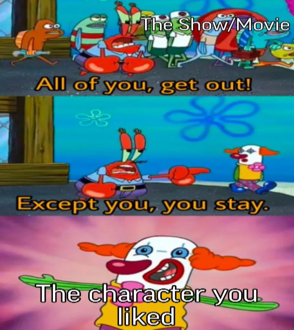 droobis's tweet image. Do you have any examples of characters that this, even though you don&apos;t that the movie/show when they from the this?