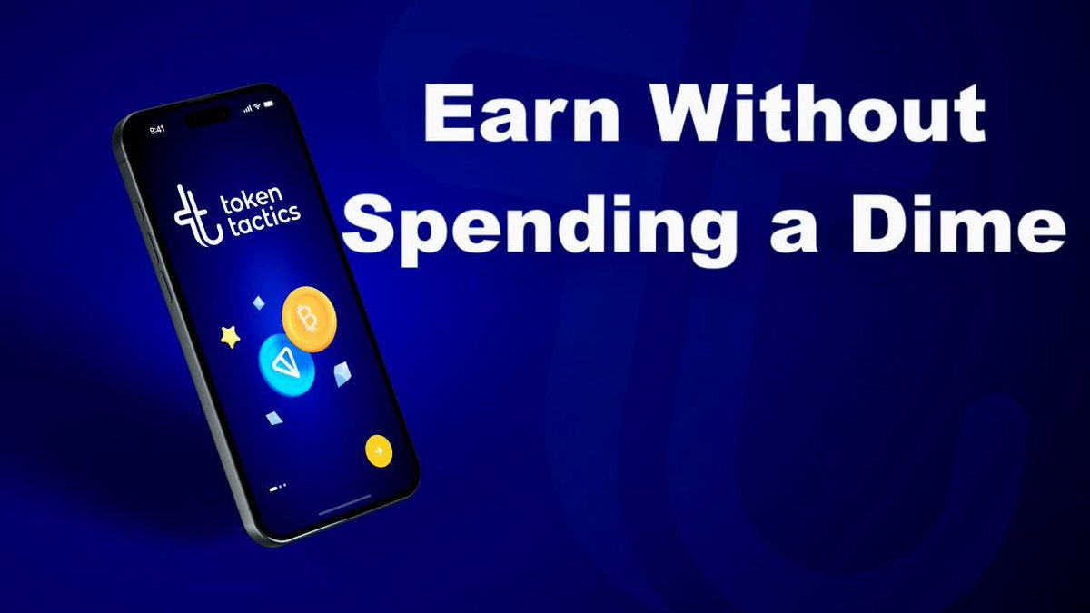 TokenTactics (@tokentacticsgo) on Twitter photo Earn Without Spending a Dime — Here’s How
Think you need $$$ to earn in crypto? Think twice.🧠
In <a href="/TokenTacticsGo/">TokenTactics</a> , you can make real profits without spending anything:
➖ Start for free with a referral link
➖ Earn vUSD just by playing or watching ads
➖ Swap virtual gains Earn Without Spending a Dime — Here’s How
Think you need $$$ to earn in crypto? Think twice.🧠
In <a href="/TokenTacticsGo/">TokenTactics</a> , you can make real profits without spending anything:
➖ Start for free with a referral link
➖ Earn vUSD just by playing or watching ads
➖ Swap virtual gains