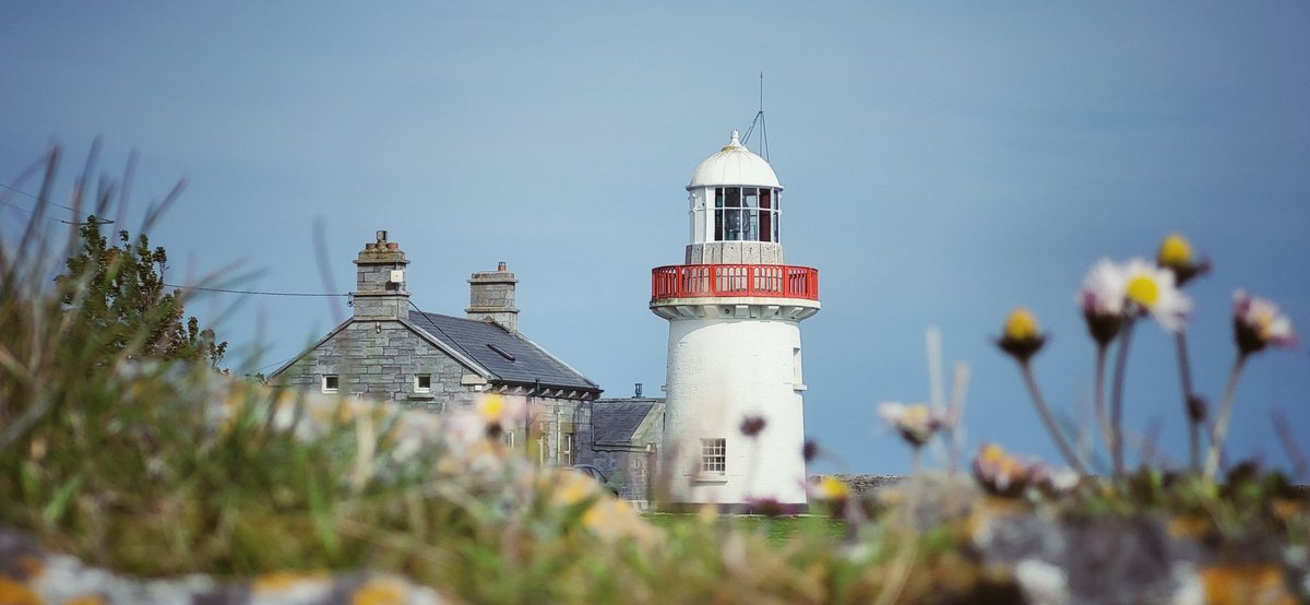 Summer sun on Ballinacourty lighthouse
