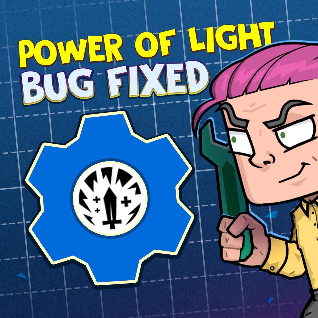⚡️ Power of Light — Fixed

Now it’s doing what it should:
💥 Deals % of healed HP as damage. No boost from Rage or scaling from IQ.
💥 Can trigger more than once per turn.

Put it to work ➡️ t.me/fightme_gamebot