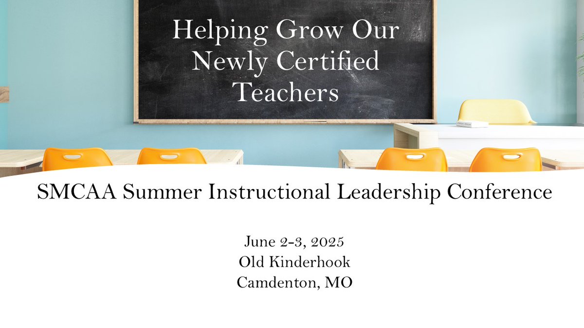 SMCAAjcmo's tweet image. Don't forget to sign up for our Summer Instructional Leadership Conference focusing on "Helping Grow Our Newly Certified and Alt-Certified Teachers". Info and registration link can be found at smcaa.org/conferences/su…