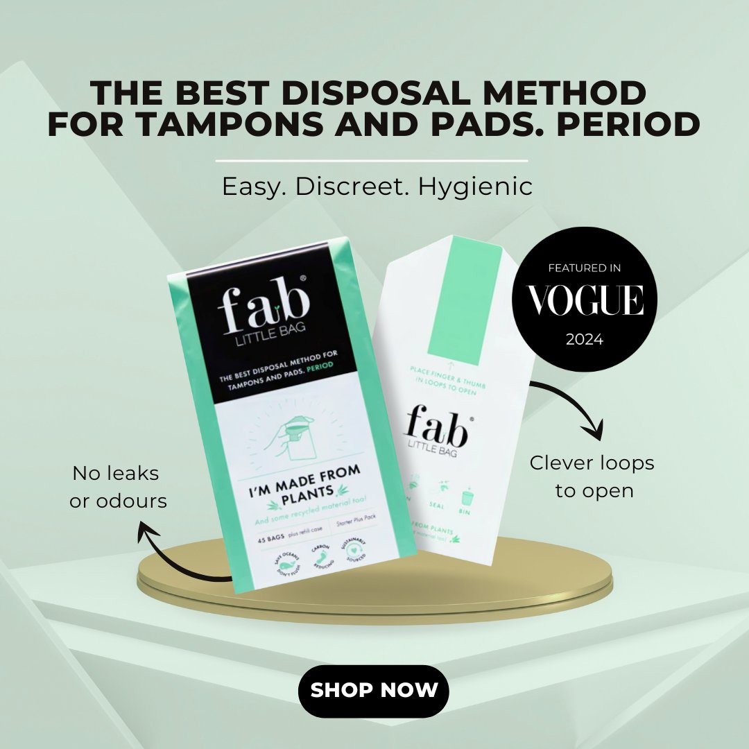 🚨 Say Goodbye to Flushing with FabLittleBag! 🚨
Tired of worrying about odour and mess when you dispose of your tampons and pads? 
🛒 Shop Now &amp; Save on Your First Order! loom.ly/5B-vURs

#FabLittleBag #PeriodCare #periodsupportive #shophere
