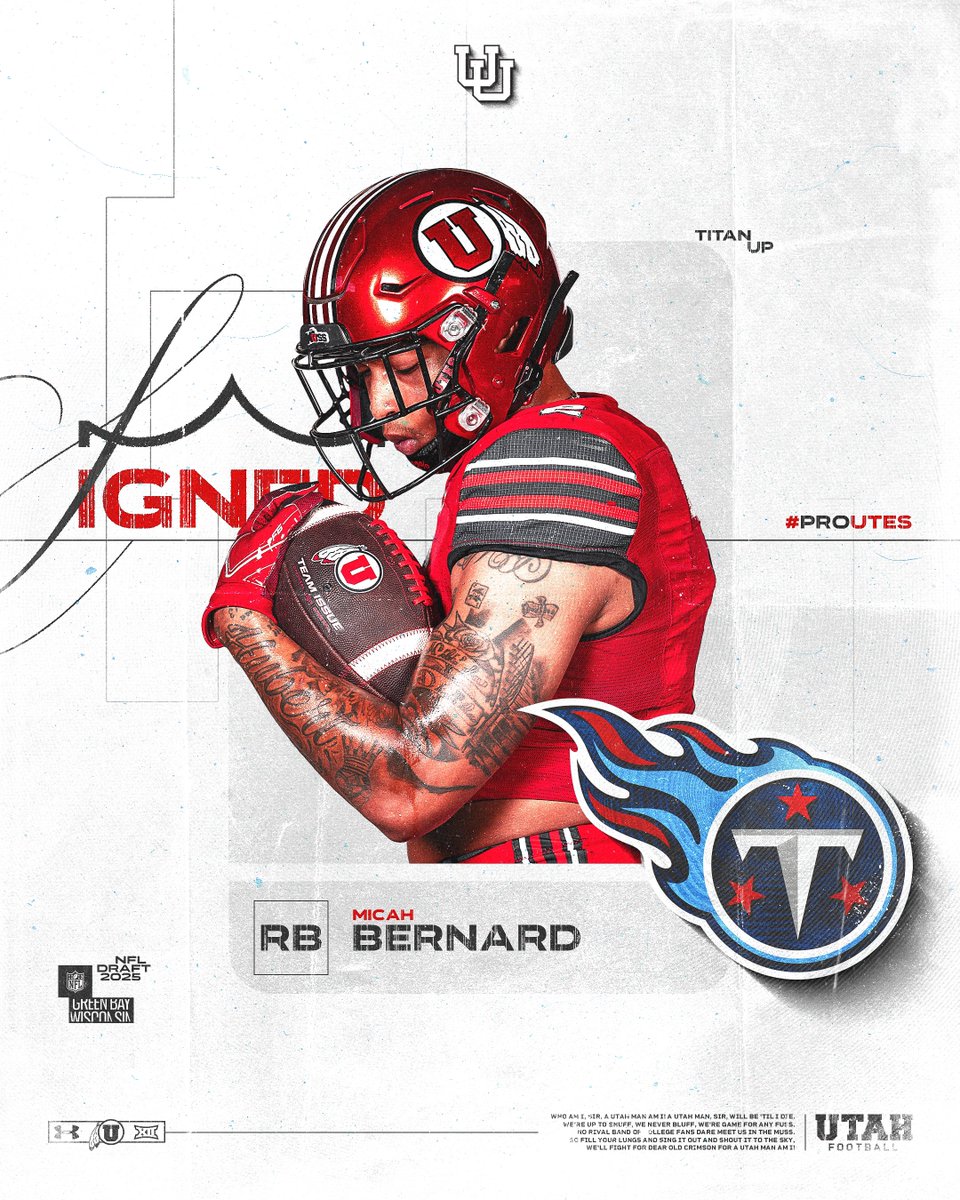 b_oldroyd52's tweet image. #NFLDraft x @Utah_Football 
_
_
_

Happy coincidence that the NFL’s branding for the draft meshed perfectly with the brand direction we wanted to take for the draft! Another shoutout to @tysonbain_ for the HOURS of work he put into helping this come together🤝

#smsports