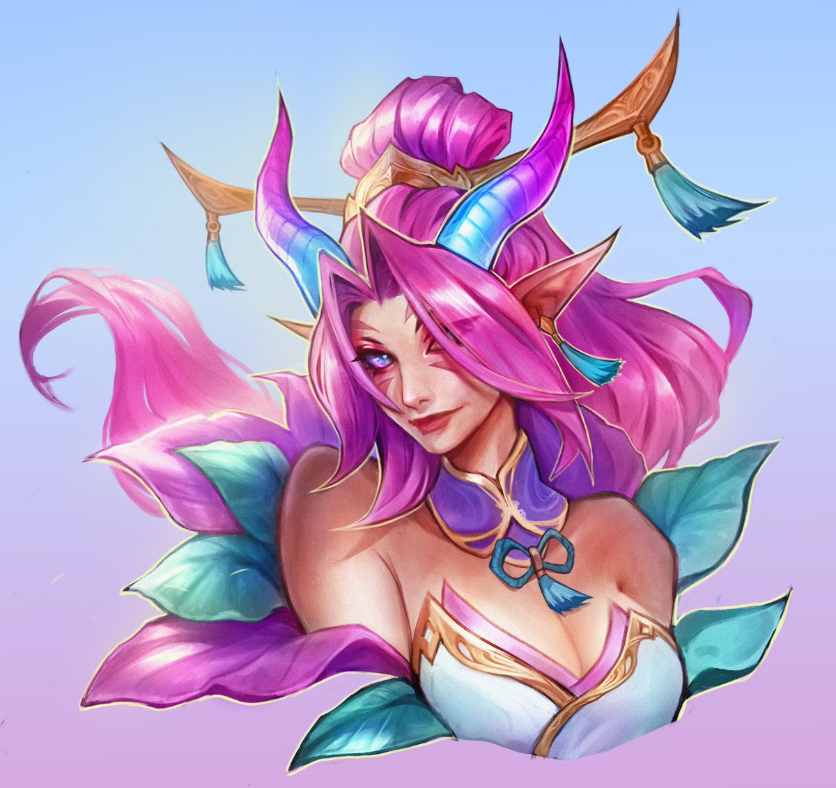 Spirit blossom Zyra🌸
#ArtofLegends