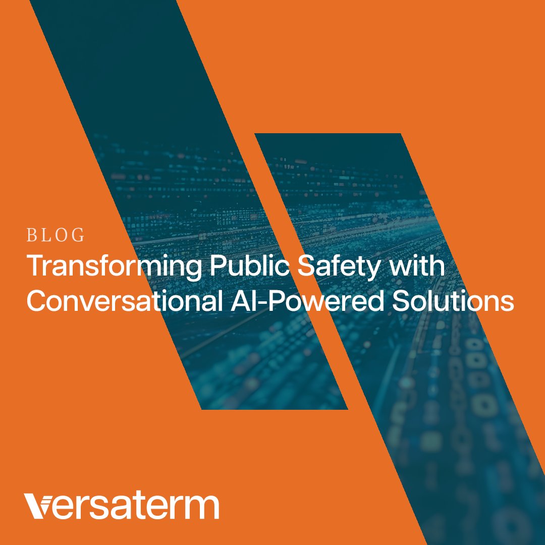 Industries continue adopting #AItechnology to streamline operations &amp; improve experiences. However, what types of #AI can be leveraged in #publicsafety, &amp; what can it deliver for agencies &amp; communities? Learn more about conversational AI &amp; its advantages in our blog: