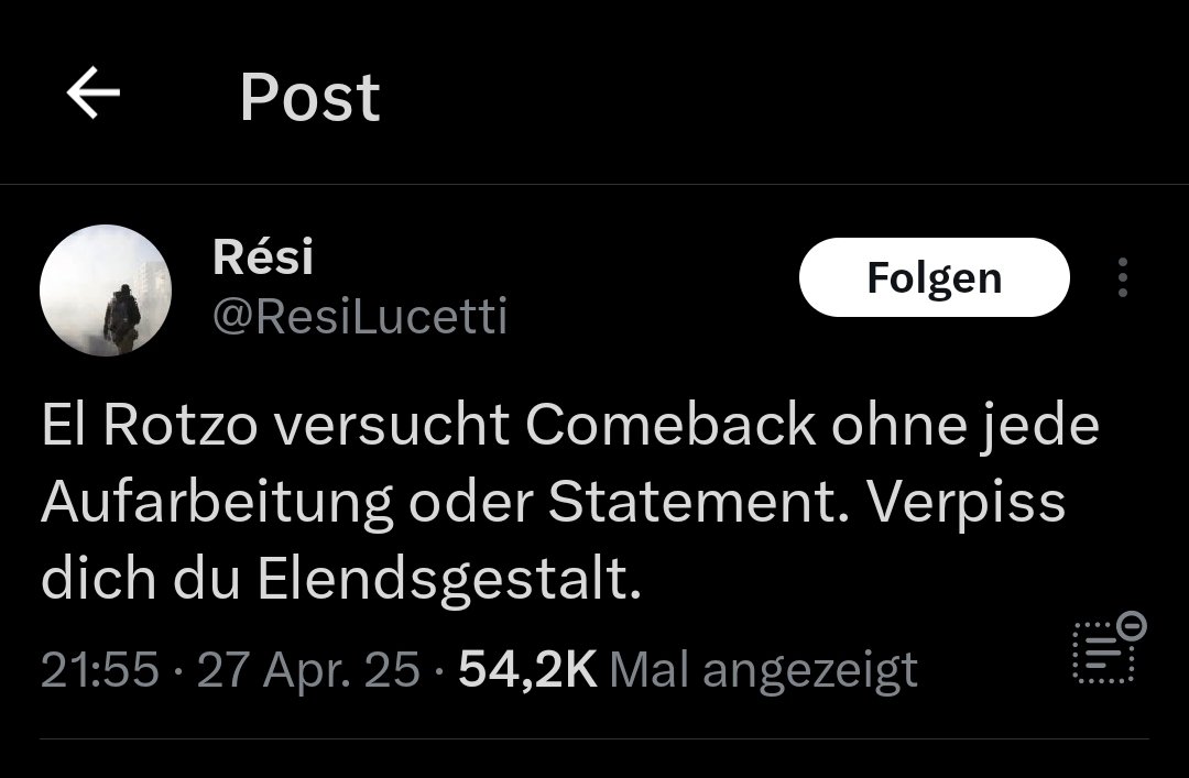 krasse klappe für jemanden der nen genozidalen Apartheidstaat unterstützt